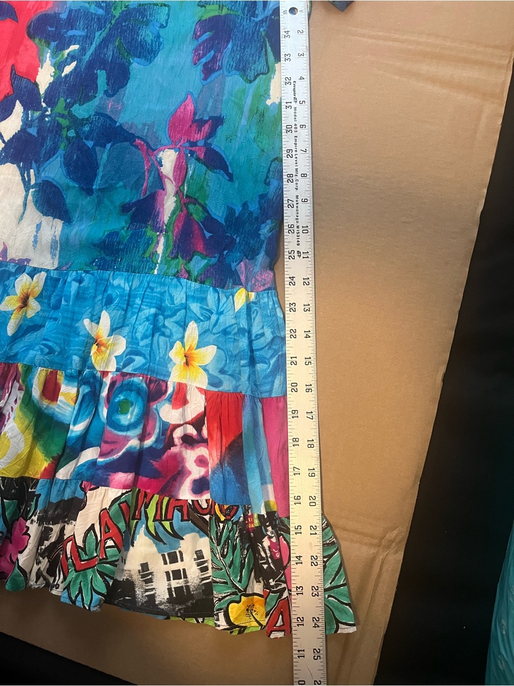 Jams World woman’s Multicolor Floral Scoop-Neck Dress - Picture 5 of 7